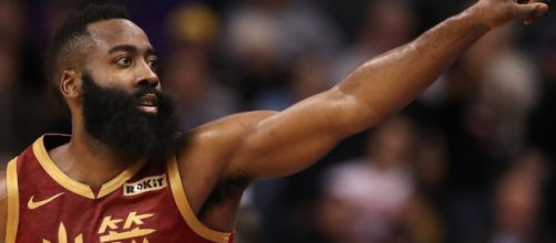 The Rockets' James Harden continues to put up lots of points on a nightly basis. [Image via ESPN/YouTube]