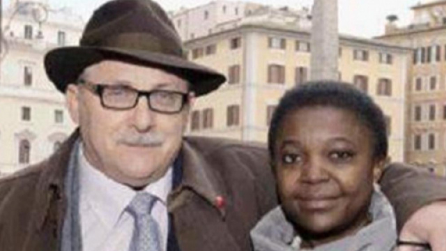 Il marito della Kyenge Domenico Grispino si candida con la Lega