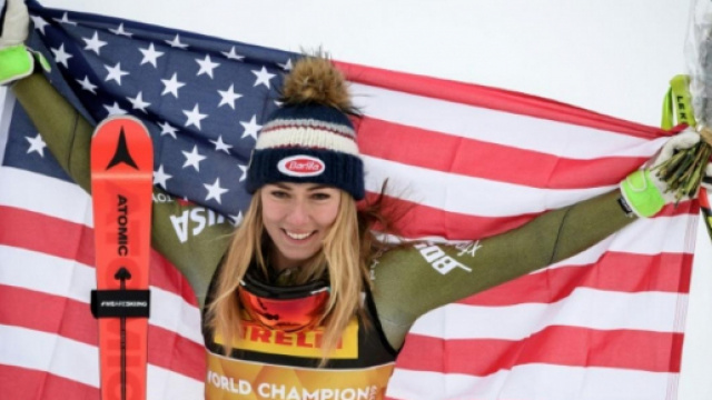 Ski : les 5 m&eacute;dailles de Mikaela Shiffrin aux Mondiaux