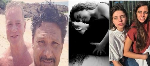 Famosos assumidos. (Foto/montagem:www.bol.uol.com.br)