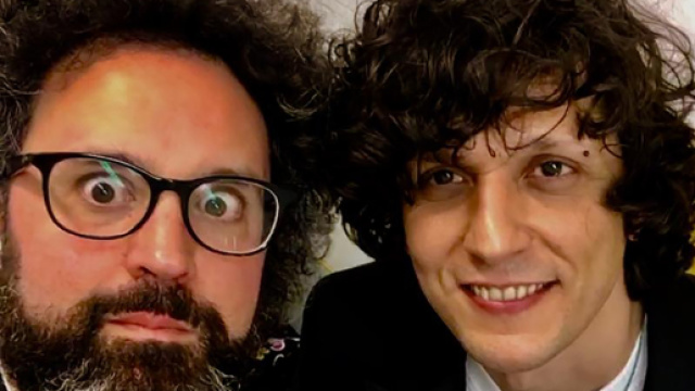 Simone Cristicchi questa sera canter&agrave; il suo brano insieme ad Ermal Meta