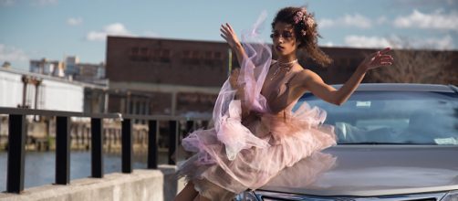 Dance artist Celine (n&eacute;e De La Croix) is inspired by Brooklyn. / Photos via Chelsea Robin Lee and Michael Popp, used with permission.