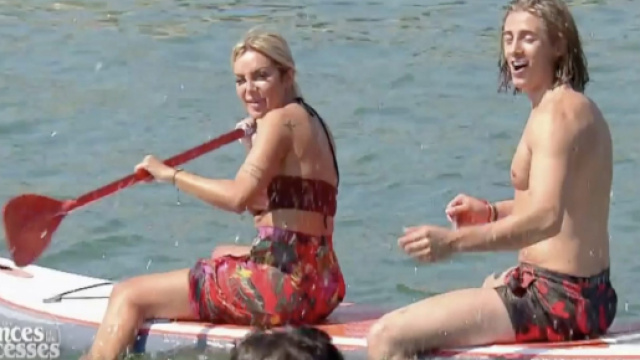 Dylan et Fidji surpris au restaurant par le blogueur Aqababe