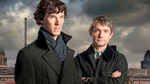 Sherlock Holmes e John Watson, da Sherlock