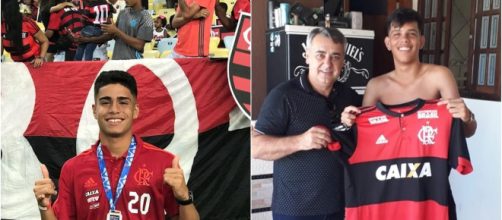Eles sobreviveram &agrave; trag&eacute;dia no CT do Flamengo (Divulga&ccedil;&atilde;o Flamengo / Arquivo Pessoal Pablo Ruan)