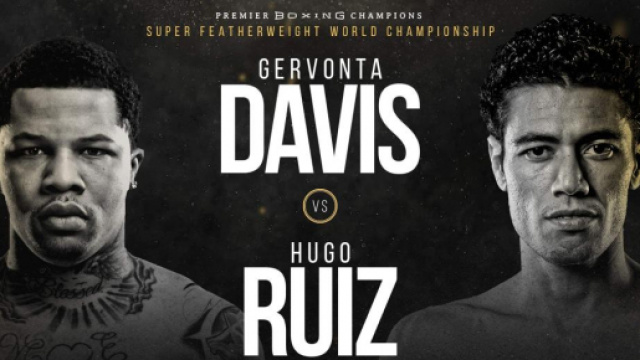 Gervonta Davis vs Hugo Ruiz, diretta streaming su DAZN