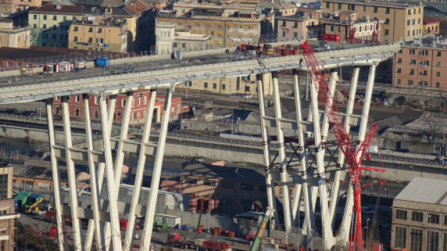 Ponte Morandi, Conte e Toninelli a Genova per la demolizione ... - telenord.it