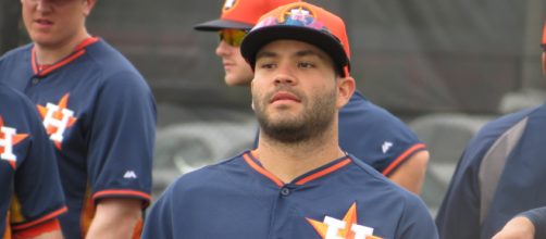 Jose Altuve is a career .316 hitter. [Image Source: Flickr | Bryan Green]