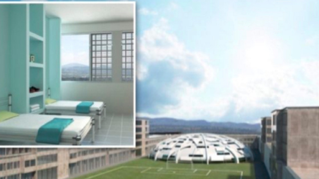 Campania, forse nascer&agrave; un penitenziario senza sbarre e con campi sportivi (foto: Teleclubitalia)