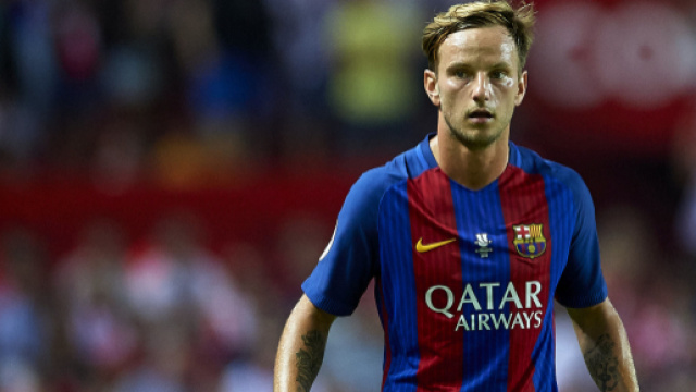 Rakitic con la maglia del Barcellona