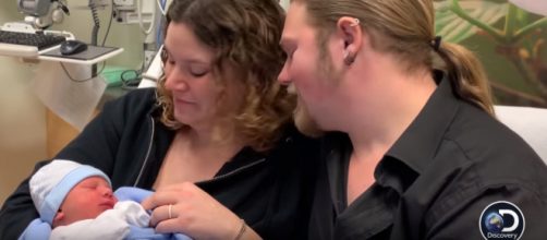 Noah and Rhain welcome their first baby on February 26. [Image source: Discovery Channel/YouTube]