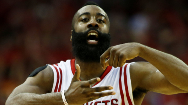 James Harden r&eacute;gale encore contre Miami