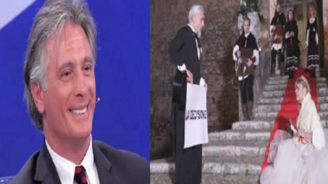 Uomini e Donne Trono Over: Rocco Fredella ha portato Gemma Galgani in un castello, il commento di Giorgio Manetti