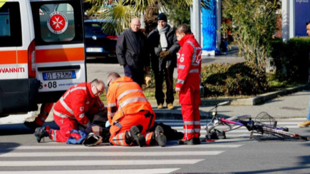 Pesaro, anziano travolto da una moto: &egrave; grave. (foto di repertorio)
