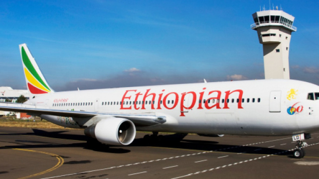 Un velivolo della flotta Ethiopian Airlines