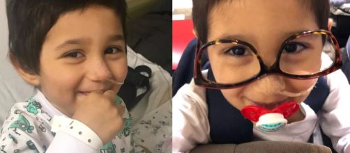 Bernardo tinha tr&ecirc;s anos e, pela segunda vez, lutava contra a leucemia ( Foto: Arquivo Pessoal)