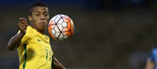 Jogador David Neres est&aacute; convocado para Sele&ccedil;&atilde;o Brasileira (Imagem: Reprodu&ccedil;&atilde;o/Twitter - CBF Futebol/Lucas Figueiredo/CBF)