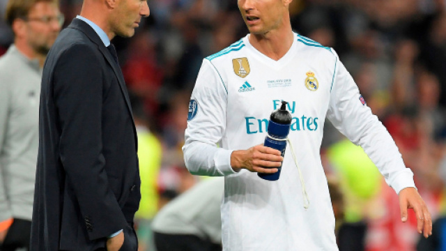 Zinedine Zidane e Cristiano Ronaldo al Real Madrid