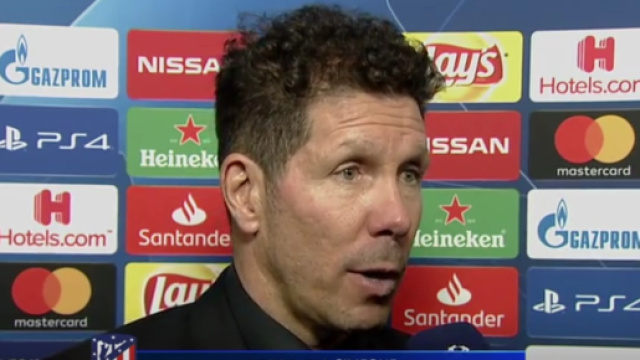 Simeone: 'La Juve ha attaccato molto bene ed ha meritato la vittoria'