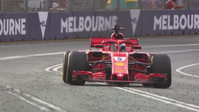 Sebastian Vettel, vincitore nel 2018