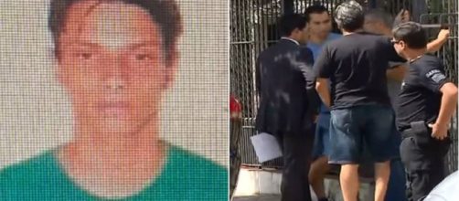 Luiz enganou o pr&oacute;prio pai horas antes do massacre em Suzano (Foto: Reprodu&ccedil;&atilde;o TV Globo)