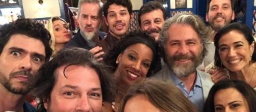 Parte do elenco de 'O S&eacute;timo Guardi&atilde;o' (Reprodu&ccedil;&atilde;o/Instagram/@lilia_cabral)