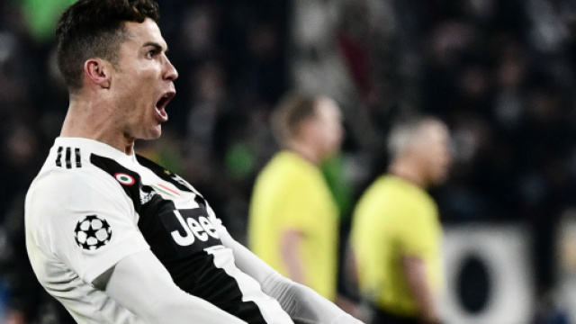 Cristiano Ronaldo e l'esultanza con l'Atletico: rischia la squalifica.