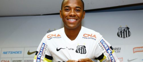 Robinho foi uma das grandes revela&ccedil;&otilde;es do Santos. (Divulga&ccedil;&atilde;o/Santos Futebol Clube)