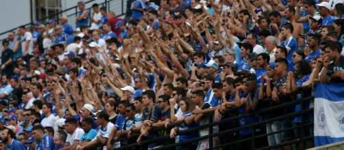 Torcida do S&atilde;o Bento, que foi rebaixado no Paulista (Arquivo Blasting News)