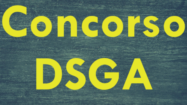 Concorso DSGA prova pre selettiva, calendario e materie da studiare