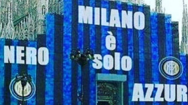 L'immagine postata da Icardi su Instagram per celebrare la vittoria dell'Inter nel derby