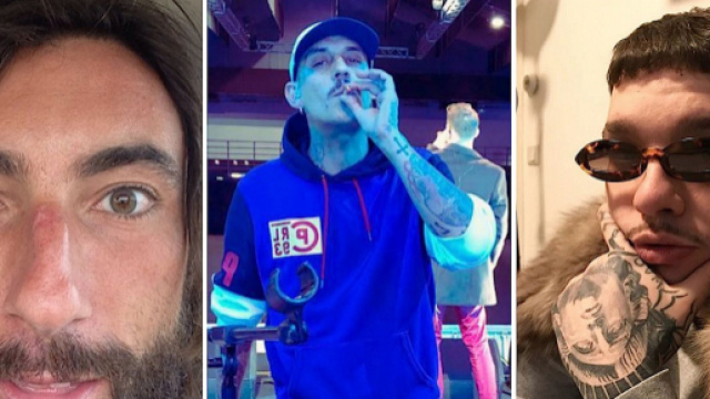 Brumotti, Noyz Narcos e Rasty Kilo.