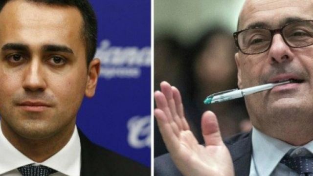 Luigi Di Maio e Nicola Zingaretti.