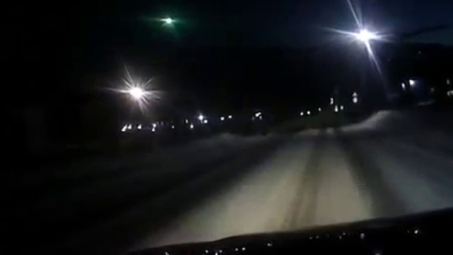UFO avvistato sui cieli siberiani e filmato nei pressi di Tunguska - dailymail.co.uk