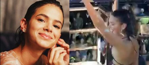 Bruna Marquezine no Carnaval de Salvador (Foto: Reprodu&ccedil;&atilde;o Instagam/G1)