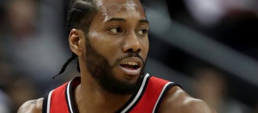 Kawhi Leonard hit the game-winning shot for the Raptors on Friday (Mar. 1). [Image via NBA on ESPN/YouTube]