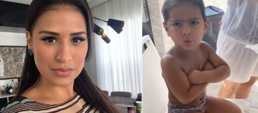 Simone e o filho Henry (Reprodu&ccedil;&atilde;o/Instagram/Stories)