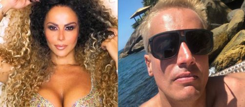 Viviane Ara&uacute;jo e Leo Dias (Reprodu&ccedil;&atilde;o/Instagram)