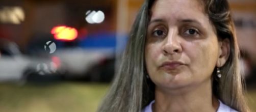 A professora Rosana Louzada que afirma ter sido torturada pelo ex-companheiro por 12 horas. (Reprodu&ccedil;&atilde;o/G1)