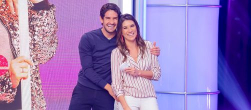 Alexandre Pato e Rebeca Abravanel. (Arquivo Blasting News)
