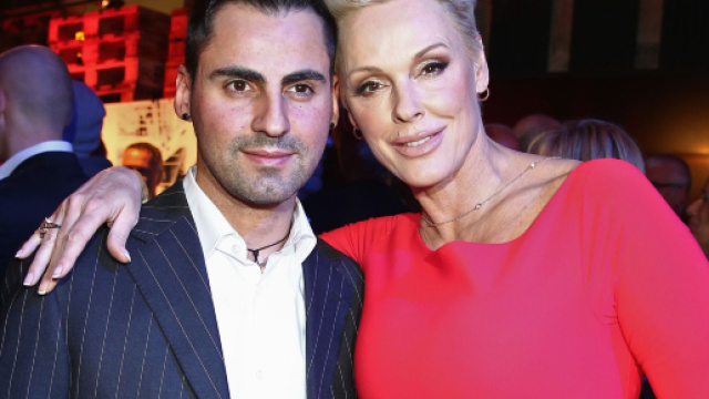 Brigitte Nielsen ospite di 'Live-Non &egrave; la D'Urso'.