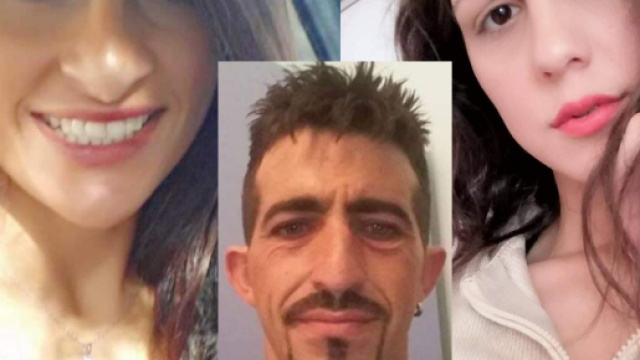 Nicoletta Indelicato, a destra, &egrave; stata accoltellata e bruciata da Carmelo Bonetto, reo confesso, fermato con la fidanzata Margareta Buffa.