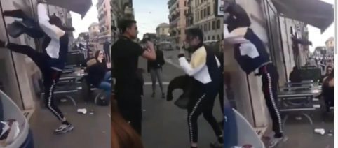 Roma, giovane dà di matto per strada: è il trapper Traffik, il video diventa virale