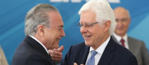 Temer e Moreira Franco s&atilde;o presos pela Lava Jato. (Foto: Arquivo Blasting News)