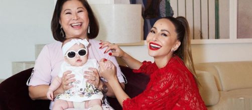 Zoe vira sensa&ccedil;&atilde;o na internet. (Reprodu&ccedil;&atilde;o/Instagram/@Sabrinasato)