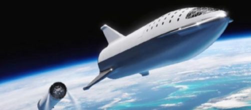 Elon Musk's Space Plan 2019-2023 (Moon & Mars) Starship. [Image source/Elon Musk New & Video YouTube]