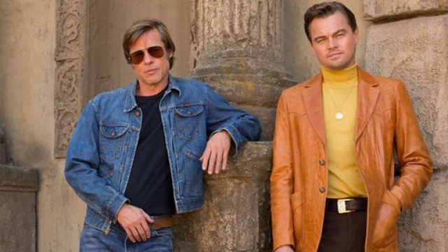 Leonardo Di Caprio e Brad Pitt in "C'era una volta ad...Hollywood"(via cinematographe.it)