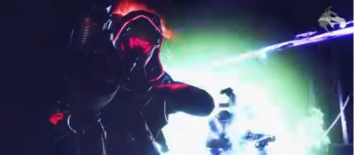 A Guardian donning a Gambit Prime armor. [Image source: xHOUNDISHx/YouTube]