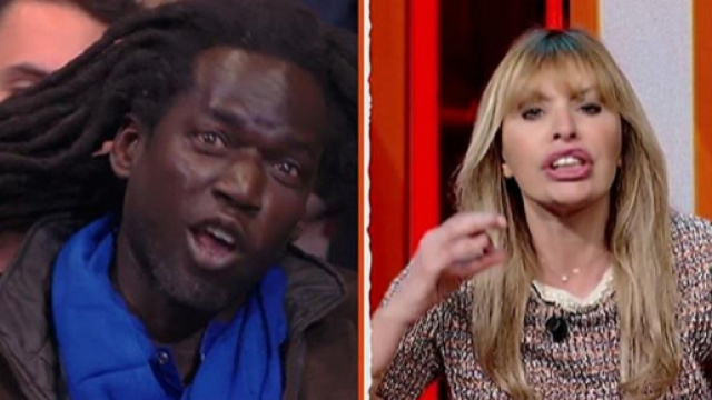 Alessandra Mussolini litiga con un mediatore culturale senegalese