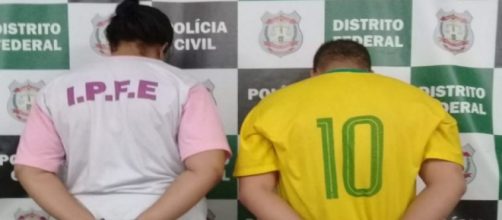 Casal foi preso sob suspeita de matar os filhos com inje&ccedil;&atilde;o de insulina. (Divulga&ccedil;&atilde;o/ Pol&iacute;cia Civil-DF)